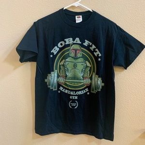 Star Wars Boba Fett Gym Tee - Black
